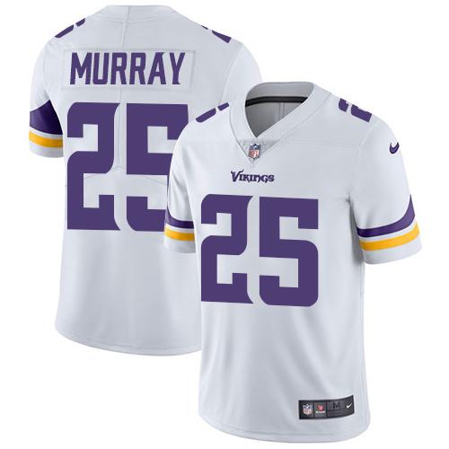 Nike Vikings #25 Latavius Murray White Youth Stitched NFL Vapor Untouchable Limited Jersey